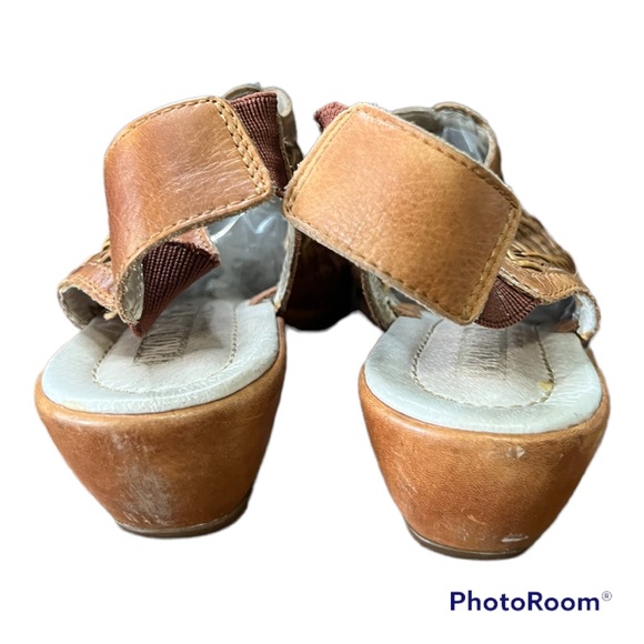 Pikolinos Slingback Leather Sandal Size 37/US 7 - Picture 4 of 6